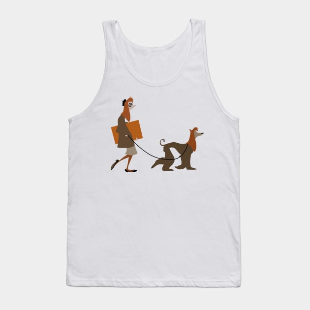 Walkies This Way Tank Top by beefy-lamby